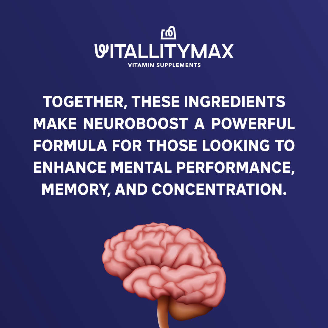 Neuro Boost Supplement - Vitallity max